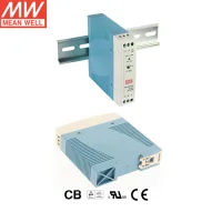 MeanWell Τροφοδοτικό Ράγας MDR-20-24 (24V, 1.0A, 20W)